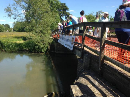 2015 World Pooh Sticks Championships in Whitney